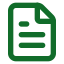 Financial reporting icon